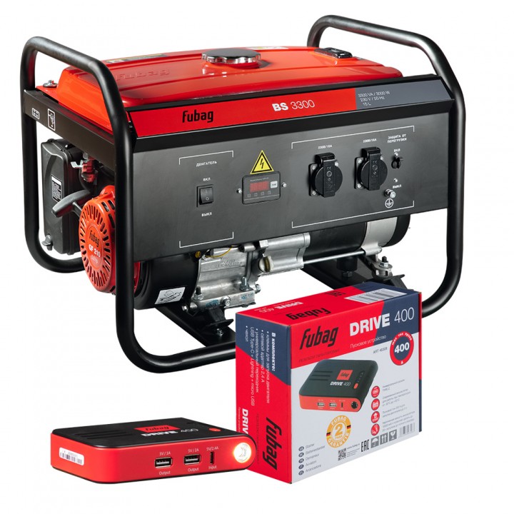 Бензиновый генератор Fubag BS 3300