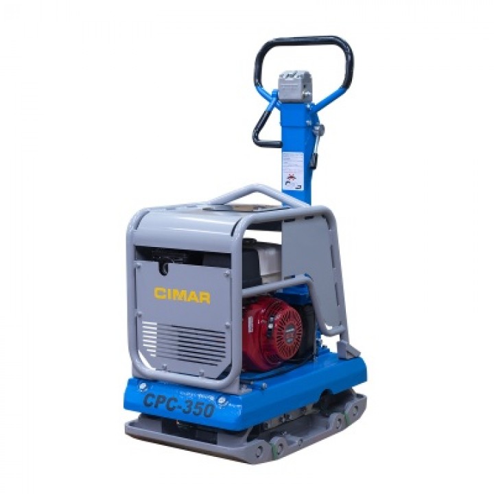 Виброплита реверсивная бензиновая CIMAR CPC-350 (Honda GX390)